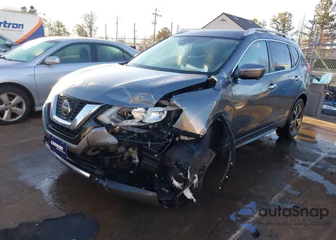 2019 Nissan Rogue Sv z USA, uszkodzony, nr VIN JN8AT2MT9KW268108